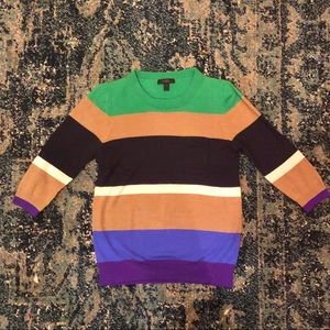 J. Crew Stripe Sweater Size Small